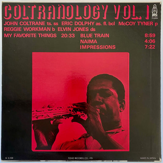 COLTRANOLOGY VOL. 1 BY JOHN COLTRANE 