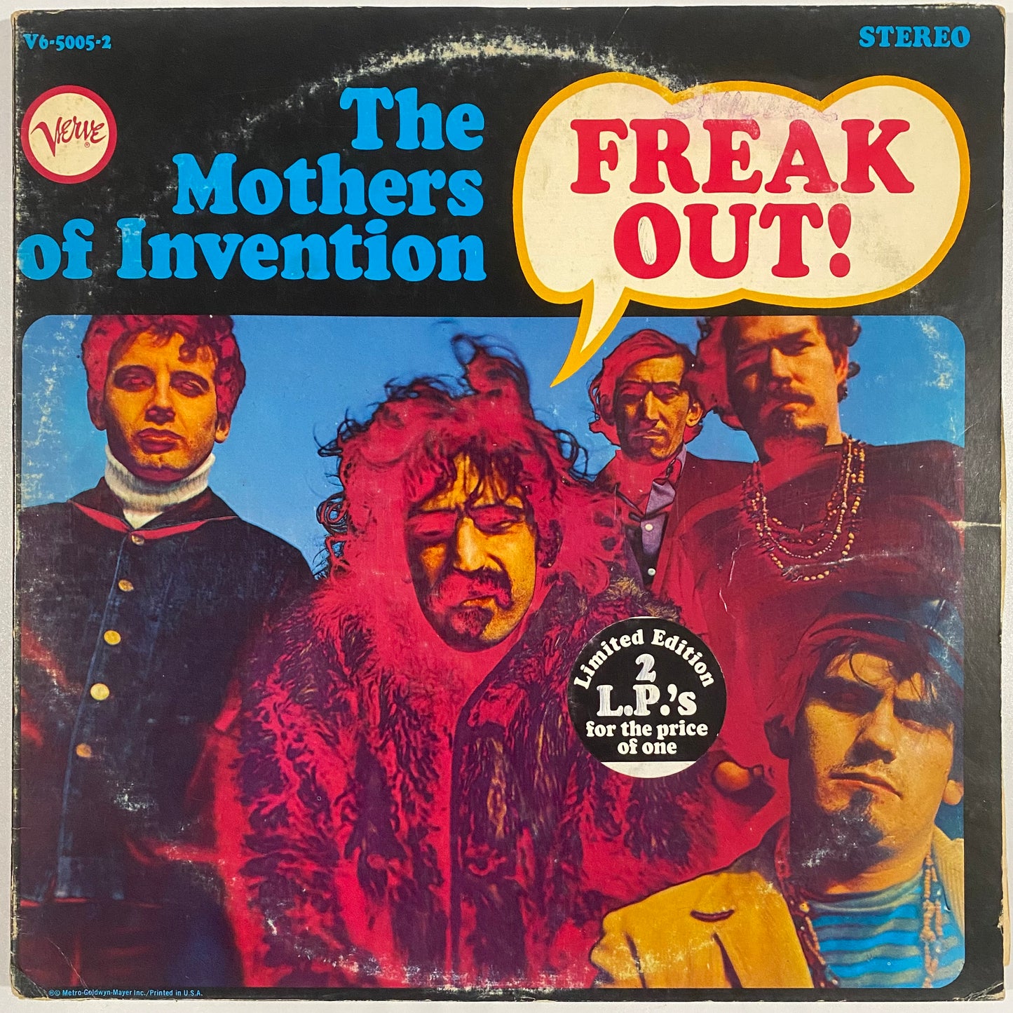 FREAK OUT! BY THE MOTHERS OF INVENTION